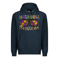 Navy Mardi gras dude Premium Hoodie - BundleAndBundleShop