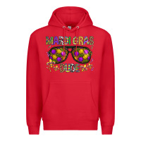 Red Mardi gras dude Premium Hoodie - BundleAndBundleShop