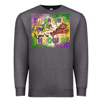 Charcoal Heather i'm catchin' if you're throwin Premium Sweatshirt - MaliasSmallBusiness