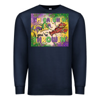 Navy i'm catchin' if you're throwin Premium Sweatshirt - MaliasSmallBusiness