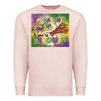 Pale Pink i'm catchin' if you're throwin Premium Sweatshirt - MaliasSmallBusiness