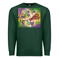 Sports Green i'm catchin' if you're throwin Premium Sweatshirt - MaliasSmallBusiness