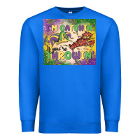 True Royal i'm catchin' if you're throwin Premium Sweatshirt - MaliasSmallBusiness