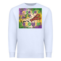 White i'm catchin' if you're throwin Premium Sweatshirt - MaliasSmallBusiness