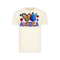 Vintage Arctic peace love america Vintage Tee - Zillion Design Studio