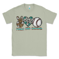 Matcha peace love baseball Classic Tee - CowhideDigitalArt