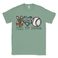 Sage peace love baseball Classic Tee - CowhideDigitalArt