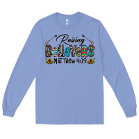 Colony Blue raising believers Long Sleeve Tee - CowhideDigitalArt