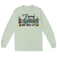 Matcha raising believers Long Sleeve Tee - CowhideDigitalArt