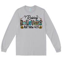 Moon Dust raising believers Long Sleeve Tee - CowhideDigitalArt