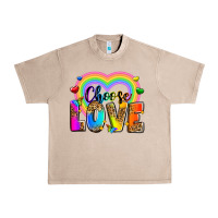 French Oak Choose love Urban Heavy Tee - Zillion Design Studio