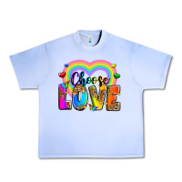 Grape Ice Choose love Urban Heavy Tee - Zillion Design Studio