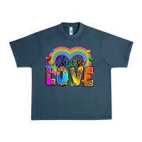 Midnight Navy Choose love Urban Heavy Tee - Zillion Design Studio