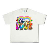 Pistachio Choose love Urban Heavy Tee - Zillion Design Studio
