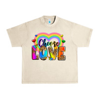 Sandshell Choose love Urban Heavy Tee - Zillion Design Studio