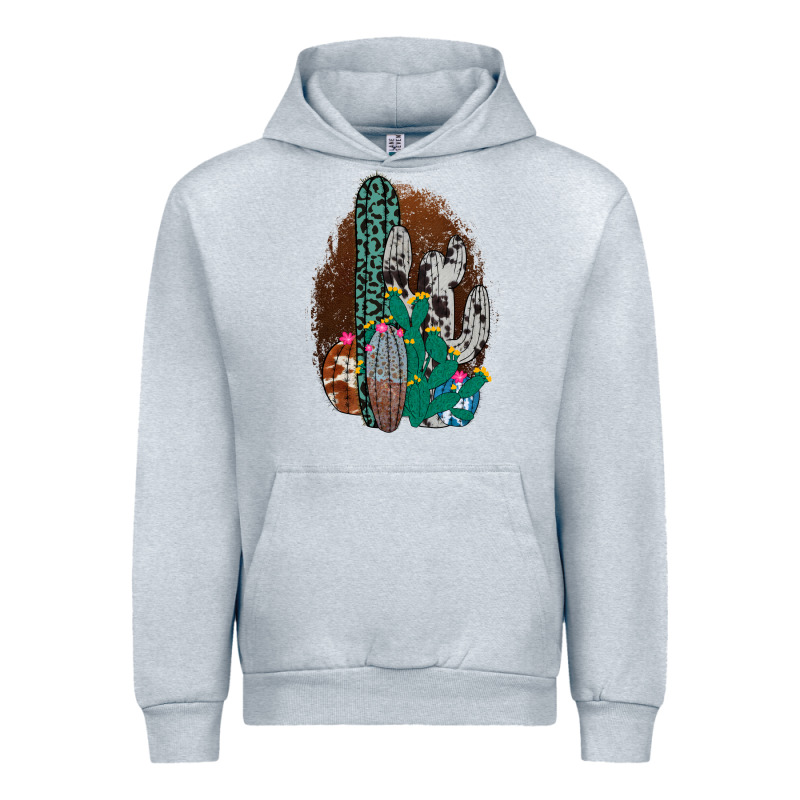Western Cowhide Cactus Urban Hoodie by Bettercallsaul | Teevron