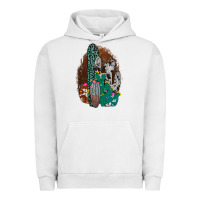 Pigment Lunar Rock Western Cowhide Cactus Urban Hoodie - Bettercallsaul