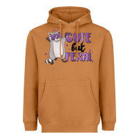 Meerkat cute but feral Heavyweight Hoodie - MaliasSmallBusiness