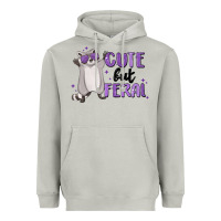 Moon Dust cute but feral Heavyweight Hoodie - MaliasSmallBusiness