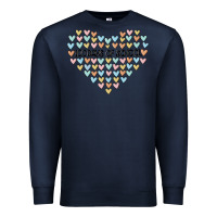 Navy 100 days of school Premium Sweatshirt - MaliasSmallBusiness