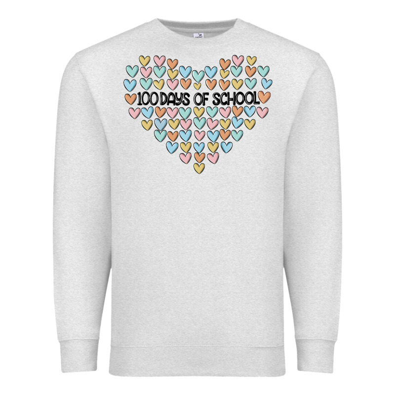 100 Days Of School Premium Sweatshirt by MaliasSmallBusiness | Teevron