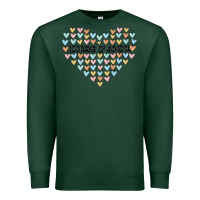 Sports Green 100 days of school Premium Sweatshirt - MaliasSmallBusiness