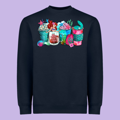 Heavyweight Sweatshirt mermaid coffee cups