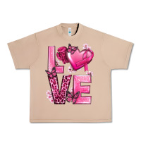 Burro Love Cancer with Heart Urban Heavy Tee - texasbilliewilder