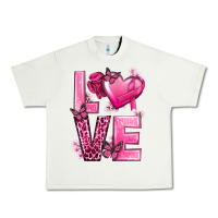 Pistachio Love Cancer with Heart Urban Heavy Tee - texasbilliewilder