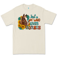 Bone just a girl who loves horses Premium Tee - Artiststas