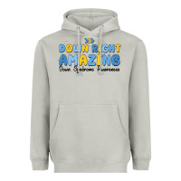 Moon Dust down right amazing down syndrome awareness Heavyweight Hoodie - MaliasSmallBusiness