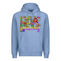 Colony Blue Mardi Gras fat tuesday Premium Hoodie - BundleAndBundleShop