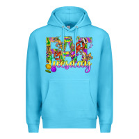 Ocean Blue Mardi Gras fat tuesday Premium Hoodie - BundleAndBundleShop