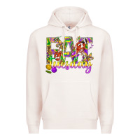 Pale Pink Mardi Gras fat tuesday Premium Hoodie - BundleAndBundleShop