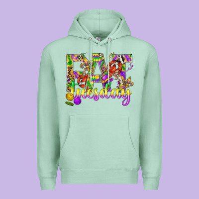 Mardi Gras Fat Tuesday Premium Hoodie Designed By Bundleandbundleshop