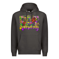 Smoke Mardi Gras fat tuesday Premium Hoodie - BundleAndBundleShop