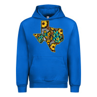 Cobalt Western Texas Map Urban Hoodie - Bettercallsaul