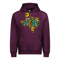 Mauve Wine Western Texas Map Urban Hoodie - Bettercallsaul