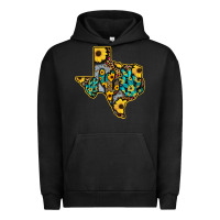 Pigment Black Western Texas Map Urban Hoodie - Bettercallsaul