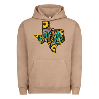 Pigment Burro Western Texas Map Urban Hoodie - Bettercallsaul