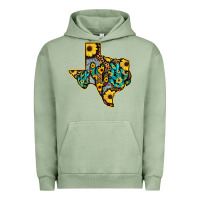 Pigment Oil Green Western Texas Map Urban Hoodie - Bettercallsaul