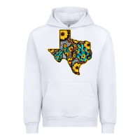 White Western Texas Map Urban Hoodie - Bettercallsaul
