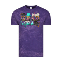 Cloud Purple grad squad Vintage Tee - Zillion Design Studio
