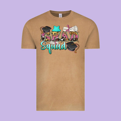 Grad Squad Vintage Tee Designed By Zillion Design Studio