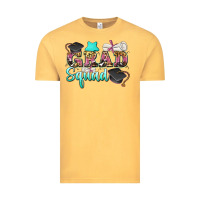 Vintage Mustard grad squad Vintage Tee - Zillion Design Studio