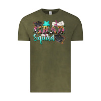 Vintage Olive grad squad Vintage Tee - Zillion Design Studio