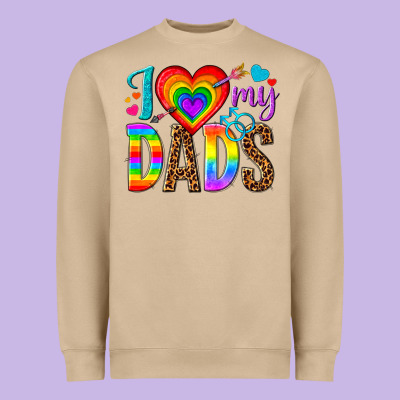 Heavyweight Sweatshirt i love my dads