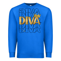 True Royal diva Premium Sweatshirt - MaliasSmallBusiness