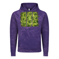 Cloud Purple st patrick's day shamrock leopard background Vintage Hoodie - RanaPortraitStore