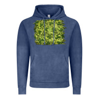 Vintage Denim st patrick's day shamrock leopard background Vintage Hoodie - RanaPortraitStore